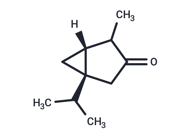 α,β-Thujone Chemical Structure
