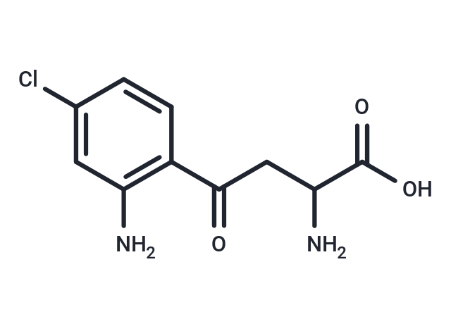 4-Chlorokynurenine Chemical Structure