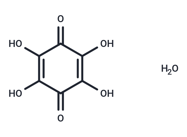 Tetrahydroxyquinone monohydrate Chemical Structure