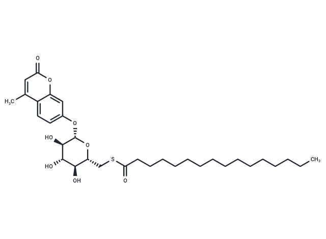Mu-6S-Palm-β-Glc Chemical Structure