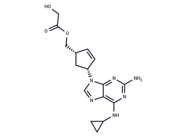 Abacavir acetate Chemical Structure