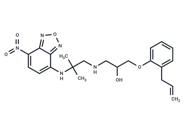 Alprenolol-nbd Chemical Structure