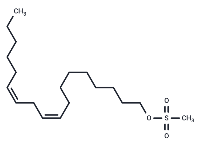 Linoleyl methane sulfonate Chemical Structure