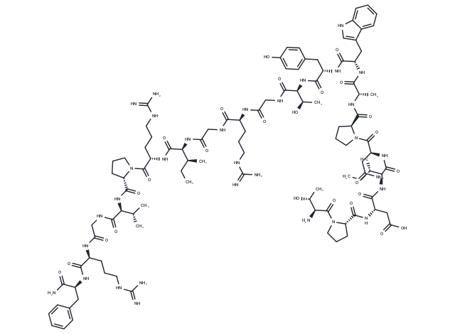 Prolactin-Releasing Peptide (12-31), rat Chemical Structure