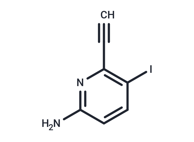 6-Amino-2-ethynyl-3-iodopyridine Chemical Structure