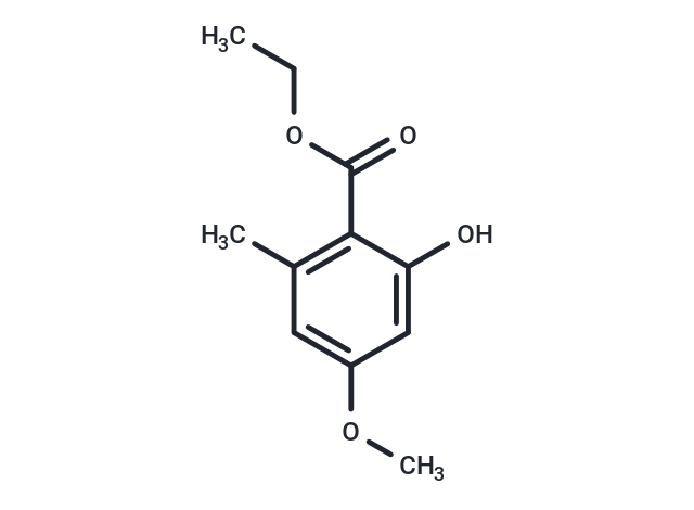 Ethyl everninate Chemical Structure