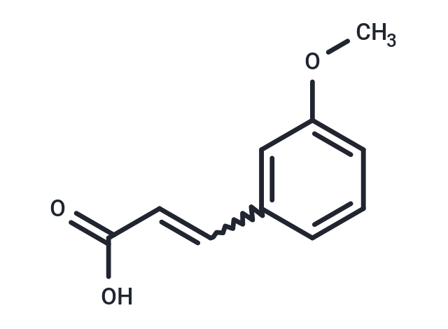 3-Methoxycinnamic acid Chemical Structure