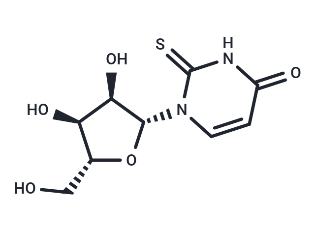 2-Thiouridine Chemical Structure