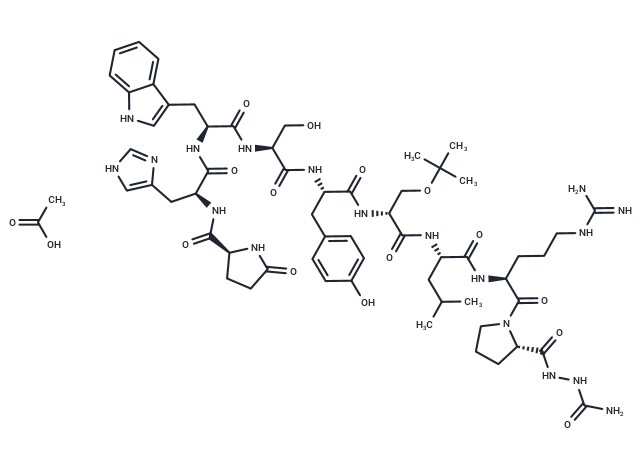 Goserelin acetate Chemical Structure