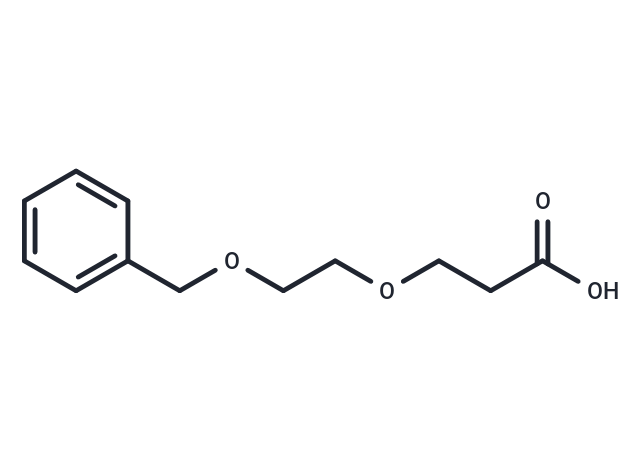Benzyl-PEG2-acid Chemical Structure