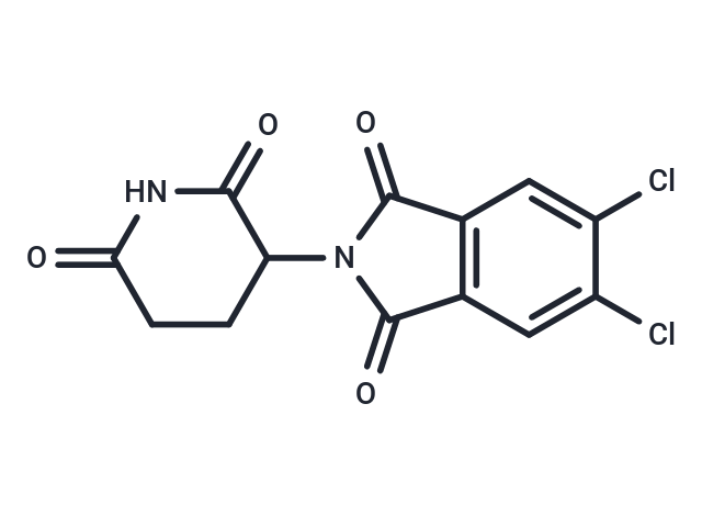 Thalidomide-5,6-Cl Chemical Structure