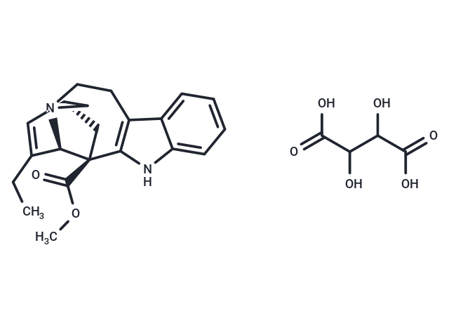 Catharanthine tartrate Chemical Structure