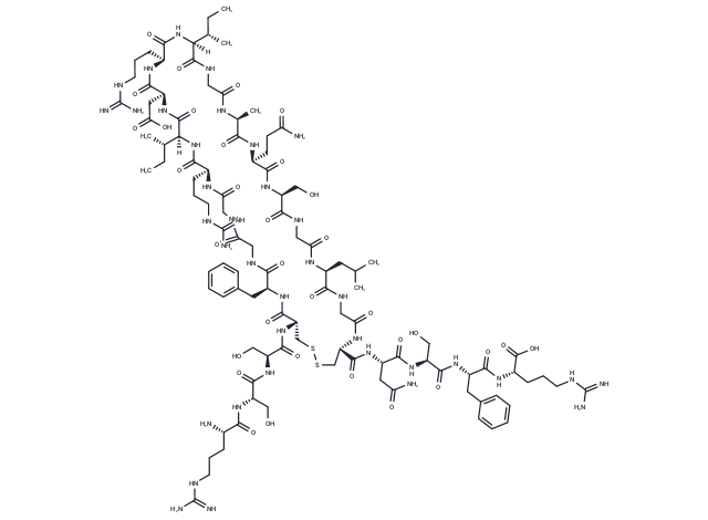 Auriculin A Chemical Structure