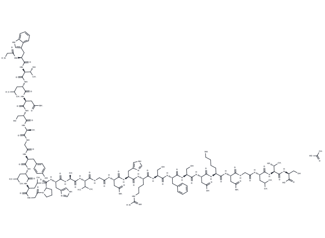 Galanin (1-30), human acetate Chemical Structure