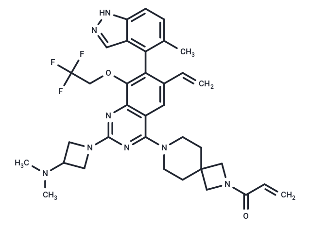 KRAS G12C inhibitor 37 Chemical Structure