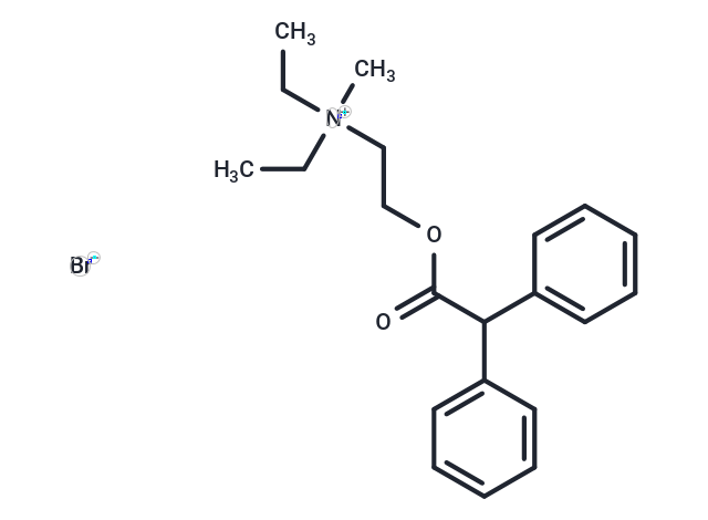 Adiphenine methyl bromide Chemical Structure