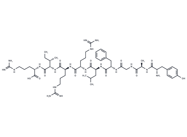 [DAla2] Dynorphin A (1-9) (porcine) Chemical Structure
