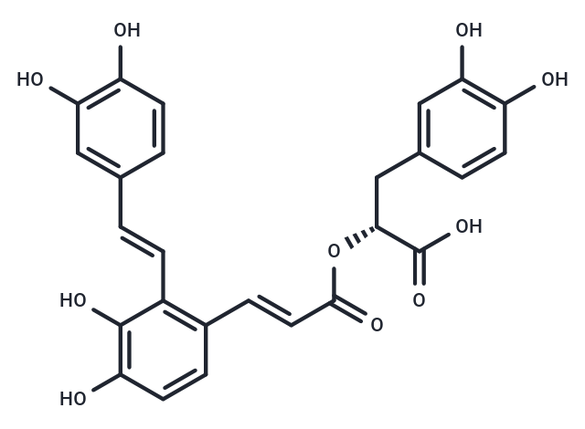 Salvianolic acid A Chemical Structure
