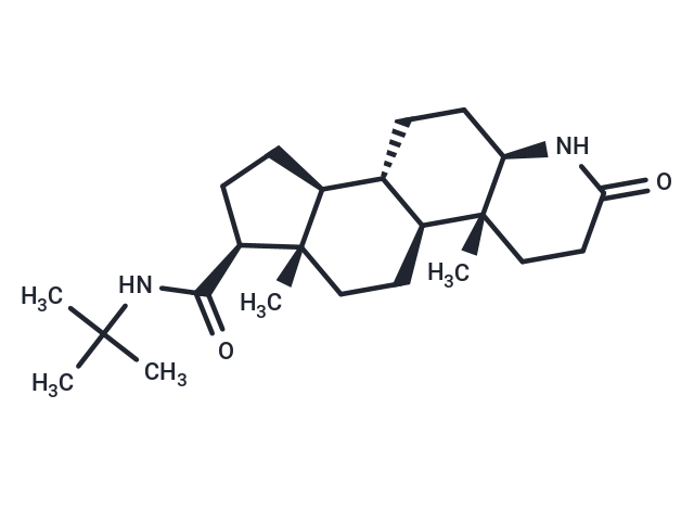 Dihydro Finasteride Chemical Structure