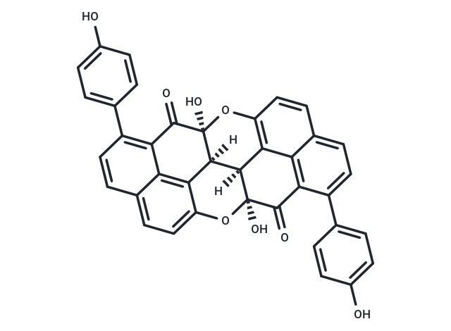 4',4''-Dihydroxyanigorootin Chemical Structure