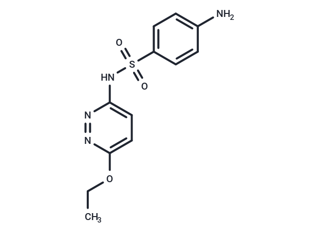 Sulfaethoxypyridazine Chemical Structure