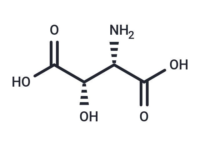 L-(-)-threo-3-Hydroxyaspartic acid Chemical Structure