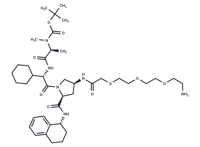 A 410099.1 amide-PEG3-amine-Boc Chemical Structure