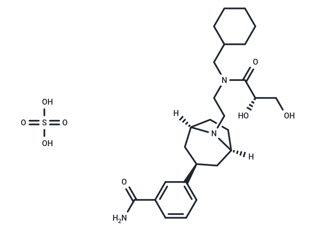 Axelopran sulfate Chemical Structure
