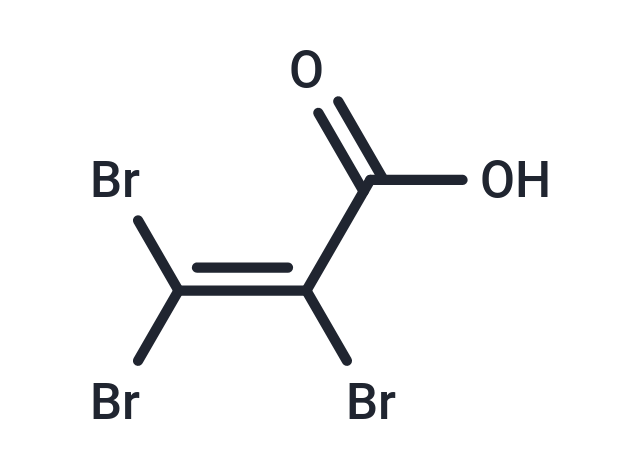 2,3,3-Tribromopropenoic acid Chemical Structure