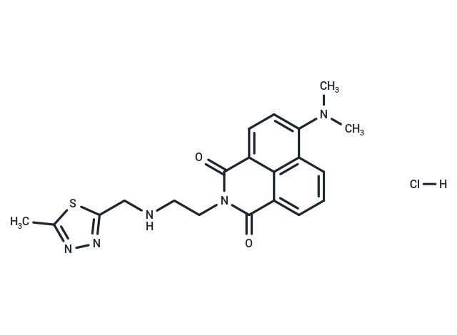 Chitinase-IN-2 hydrochloride Chemical Structure