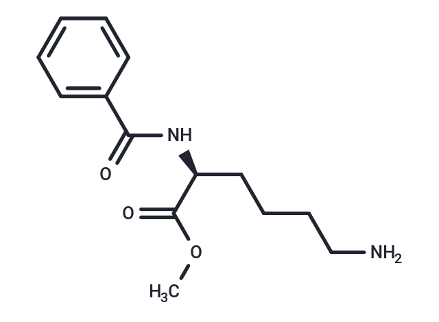 Bz-Lys-OMe Chemical Structure