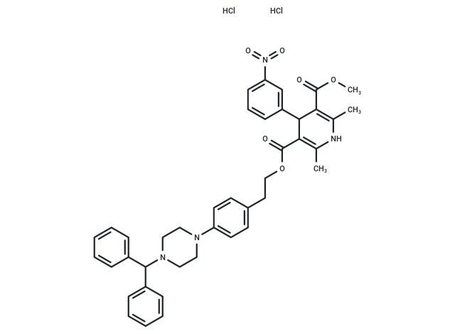 Watanidipine dihydrochloride Chemical Structure