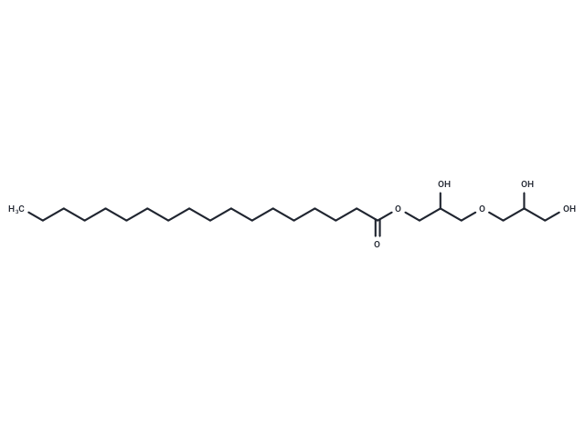 Polyglyceryl-10 stearate Chemical Structure