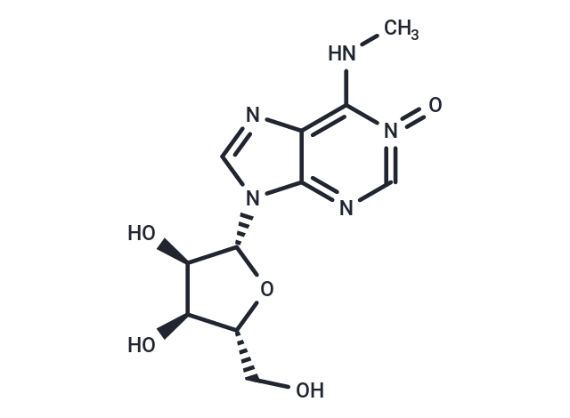 N6-MethyladenosineN1-oxide Chemical Structure