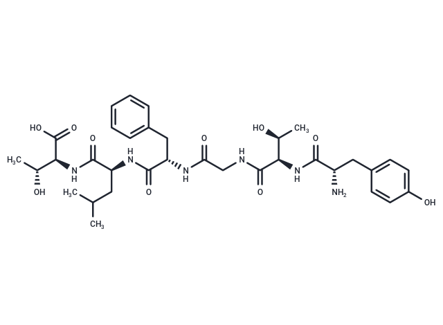 Deltakephalin Chemical Structure