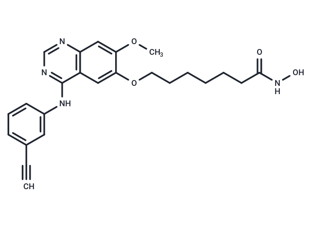 CUDC-101 Chemical Structure