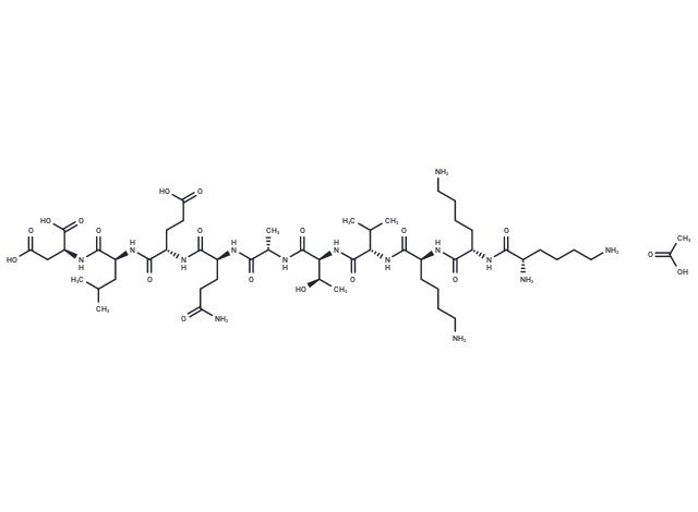 SEB Domain 144-153 acetate Chemical Structure