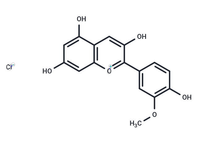 TargetMol Chemical Structure Peonidin chloride