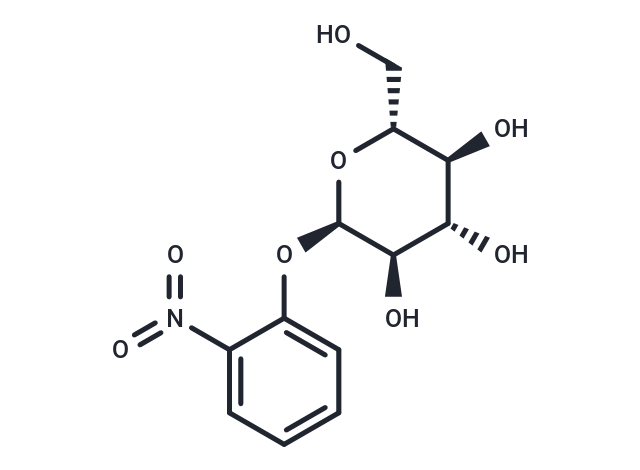 2-Nitrophenyl a-D-glucopyranoside Chemical Structure