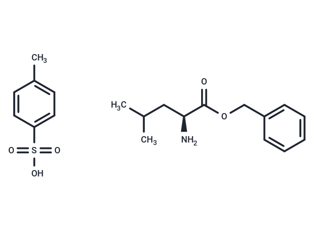 L-Leucine benzyl ester p-toluenesulfonate salt Chemical Structure