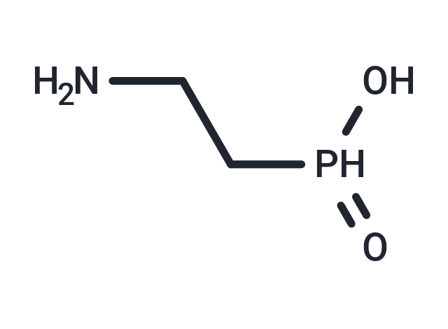 (2-Aminoethyl)phosphinic acid Chemical Structure