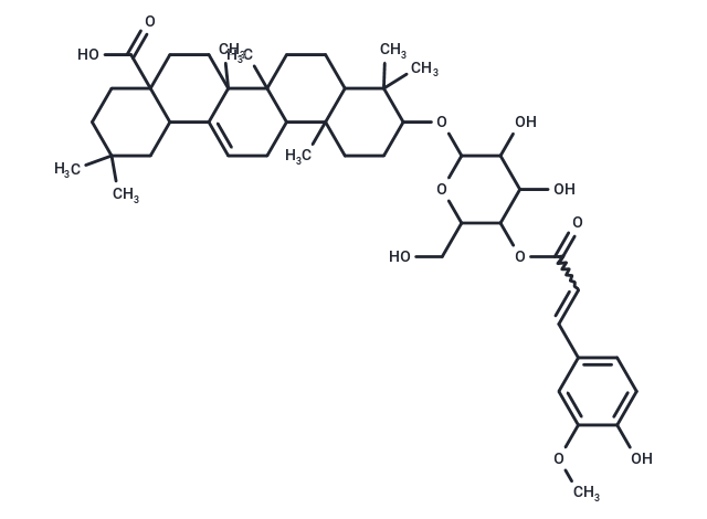 Justicisaponin I Chemical Structure