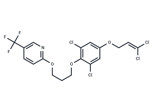 Pyridalyl Chemical Structure