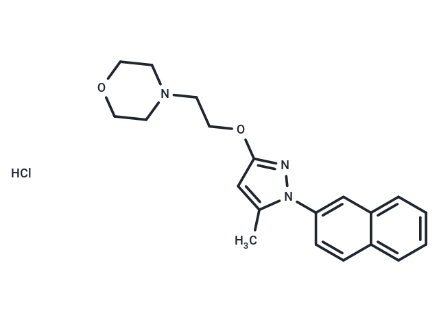 S1RA hydrochloride Chemical Structure
