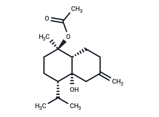 10-O-Acetylisocalamendiol Chemical Structure