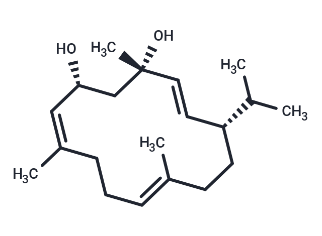 α-Cembrenediol Chemical Structure