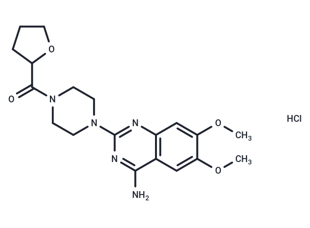 Terazosin hydrochloride Chemical Structure