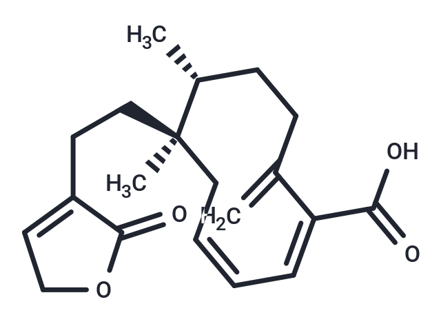 15-Deoxypulic acid Chemical Structure