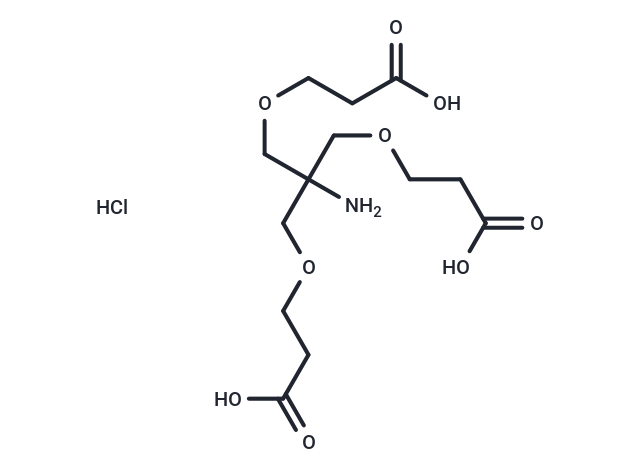 Amino-Tri-(carboxyethoxymethyl)-methane hydrochloride Chemical Structure