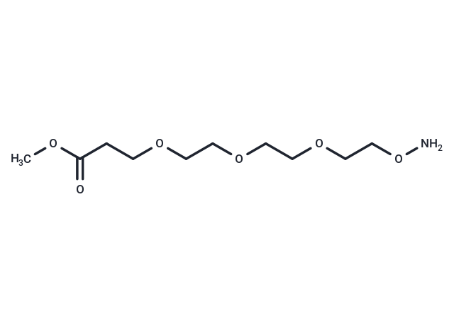 Aminooxy-PEG3-methyl ester Chemical Structure